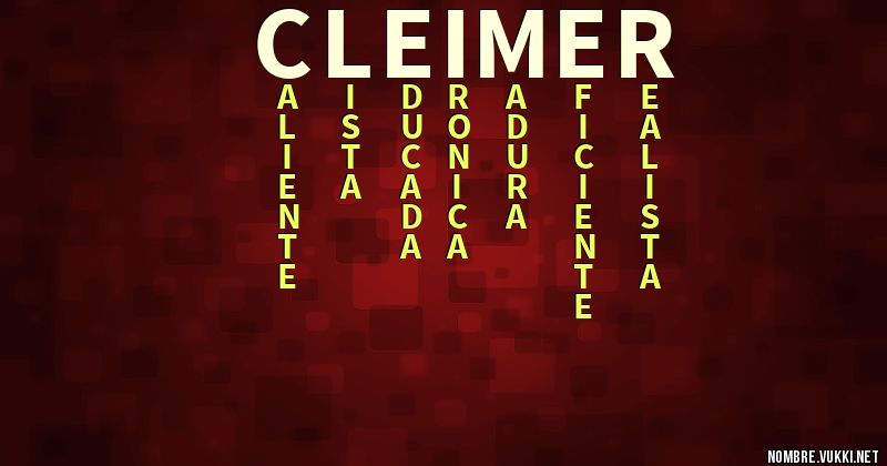 Acróstico cleimer