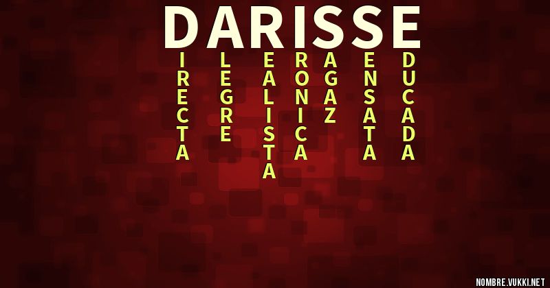 Acróstico darisse