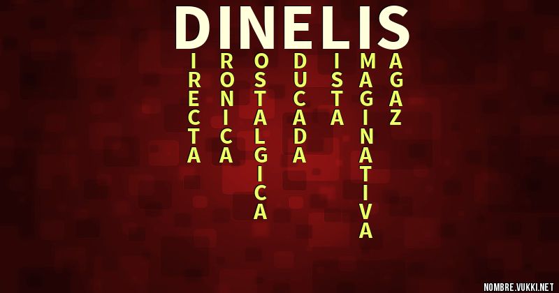 Acróstico dinelis