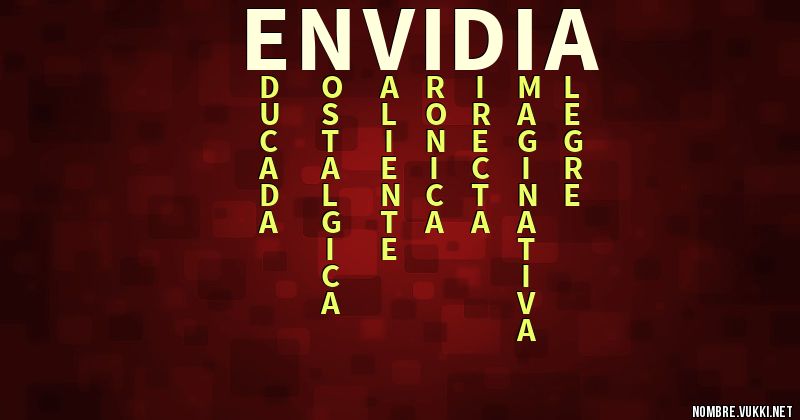 Acróstico envidia