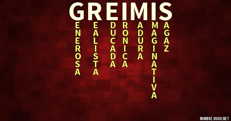 Acróstico greimis