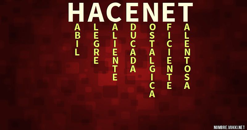 Acróstico hacenet
