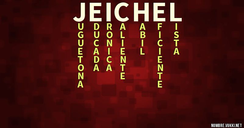 Acróstico jeichel