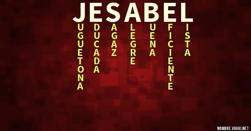 Acróstico jesabel
