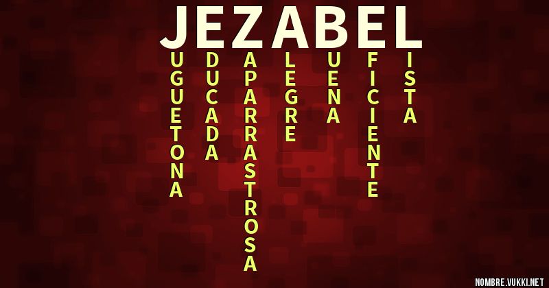 Acróstico jezabel