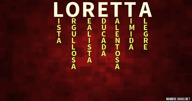 Acróstico loretta