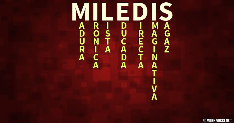 Acróstico miledis