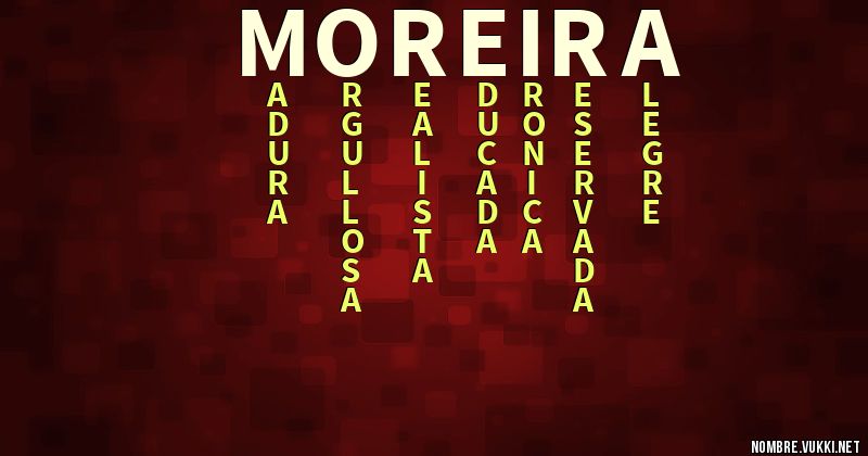 Acróstico moreira
