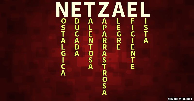 Acróstico netzael