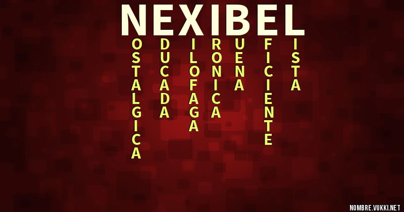 Acróstico nexibel