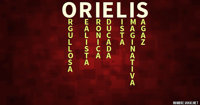 Acróstico orielis