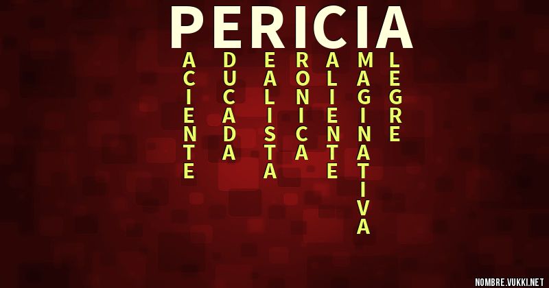 Acróstico pericia