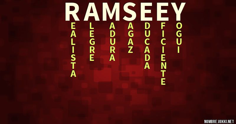 Acróstico ramseey