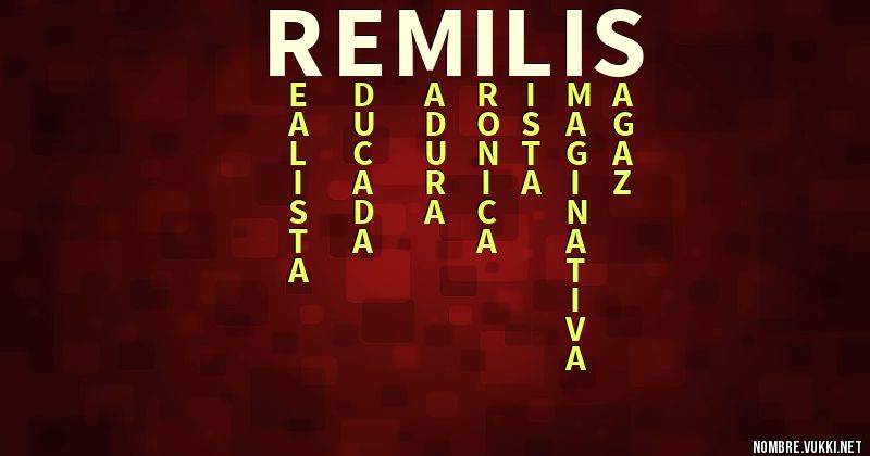 Acróstico remilis