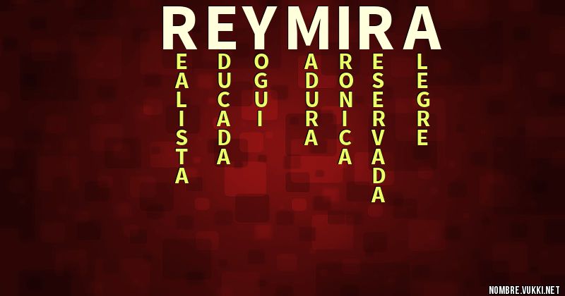 Acróstico reymira