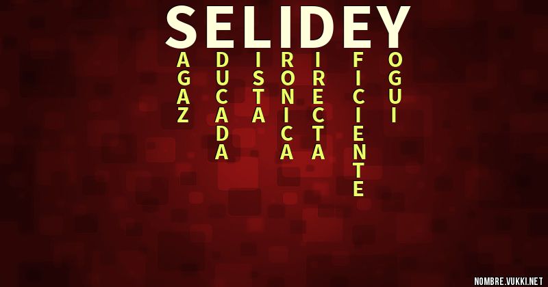 Acróstico selidey