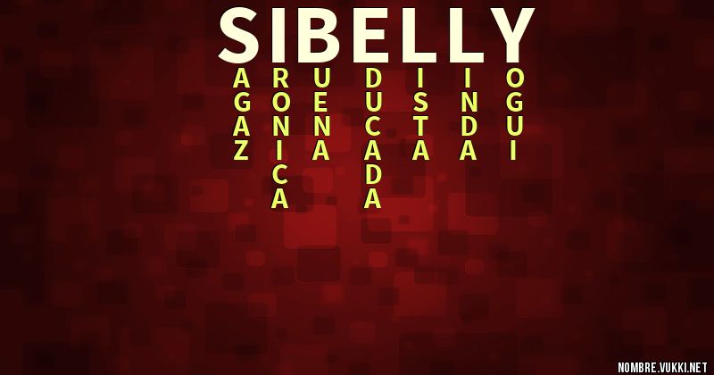 Acróstico sibelly