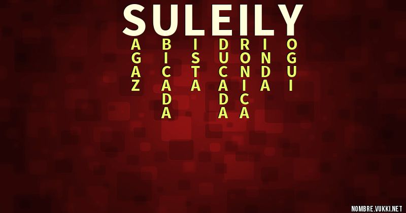 Acróstico suleily