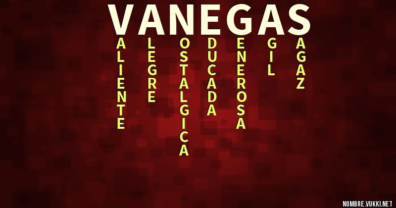 Acróstico vanegas