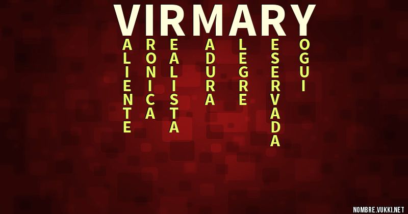 Acróstico virmary