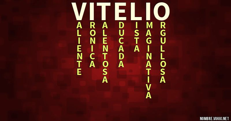 Acróstico vitelio