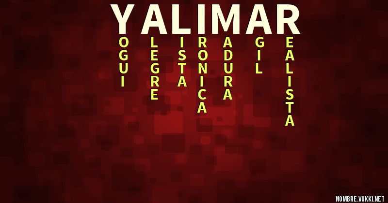 Acróstico yalimar