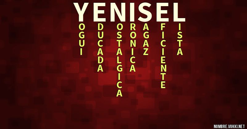 Acróstico yenisel