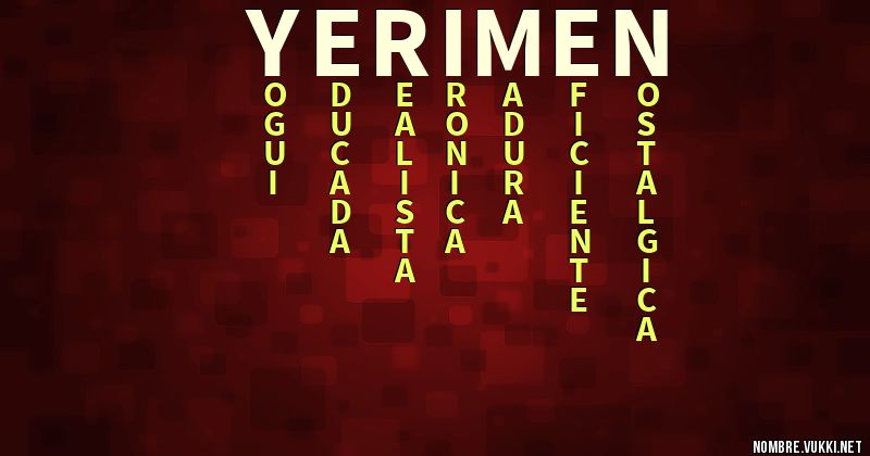 Acróstico yerimen