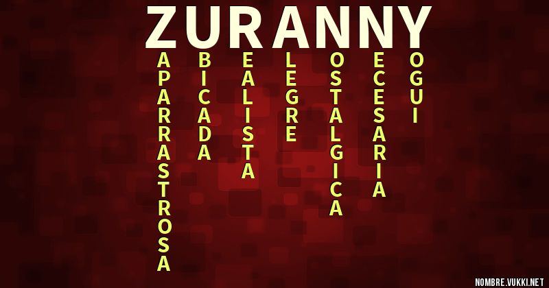 Acróstico zuranny