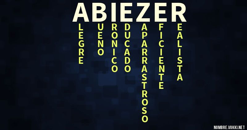 Acróstico abiezer