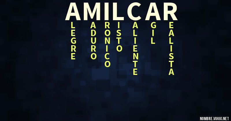 Acróstico amilcar