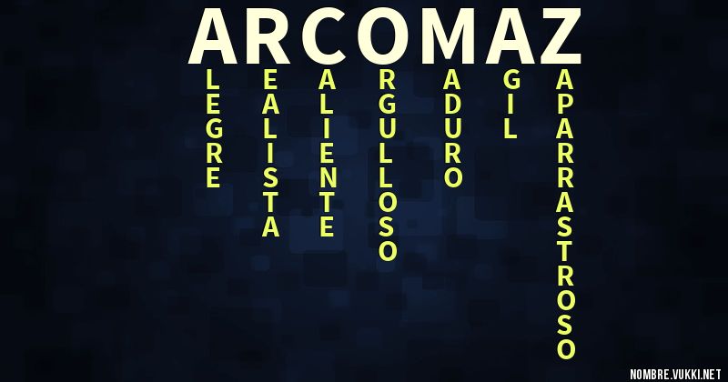 Acróstico arcomaz