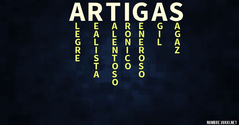 Acróstico artigas