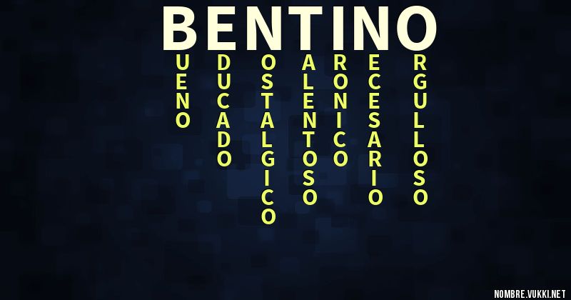 Acróstico bentino