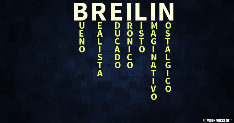 Acróstico breilin