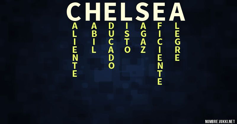 Acróstico chelsea