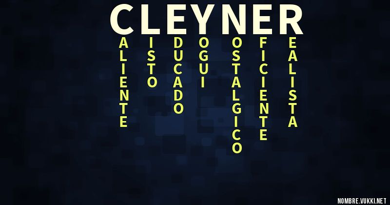 Acróstico cleyner