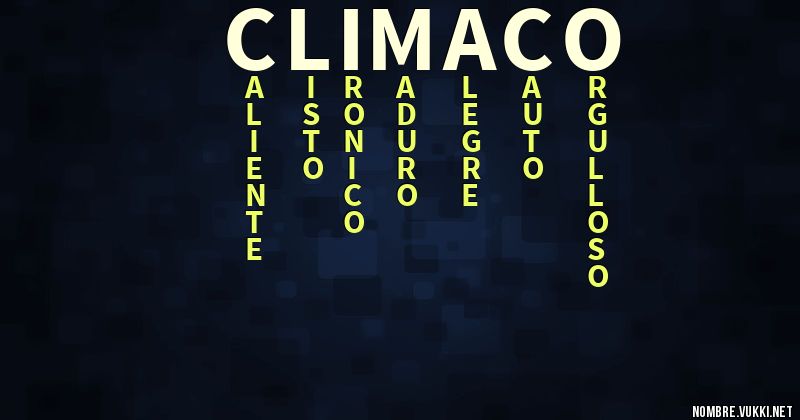 Acróstico climaco