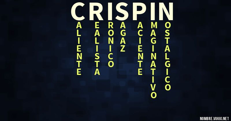 Acróstico crispin