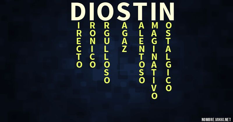 Acróstico diostin