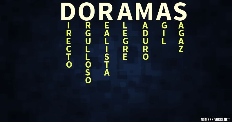 Acróstico doramas