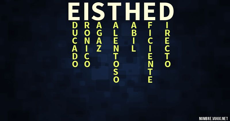 Acróstico eisthed