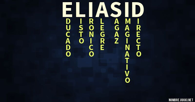 Acróstico eliasid