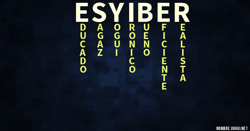 Acróstico esyiber