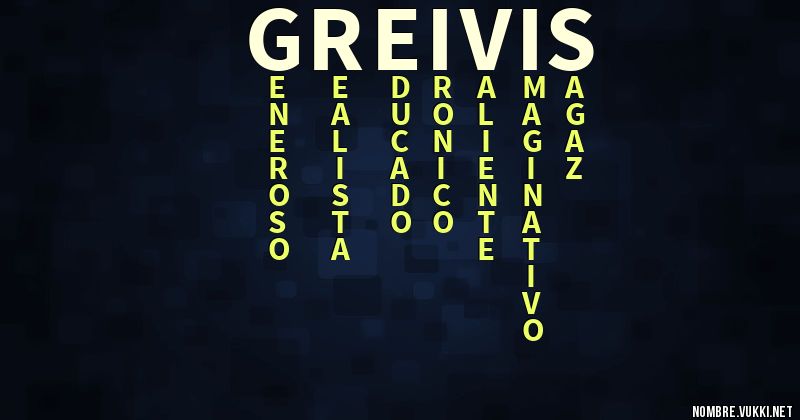 Acróstico greivis