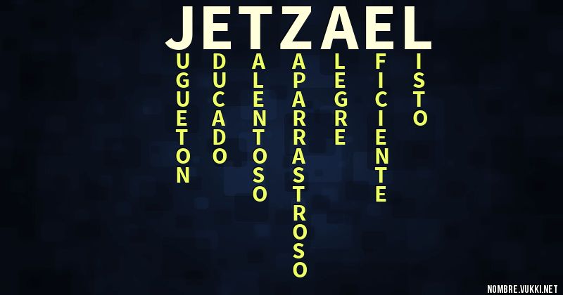 Acróstico jetzael
