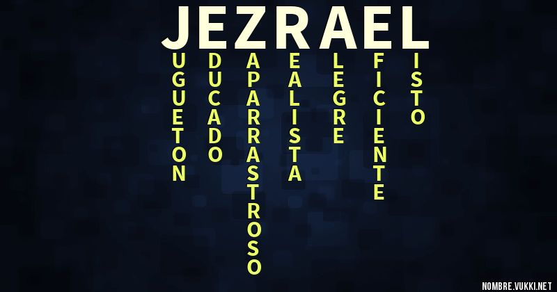 Acróstico jezrael