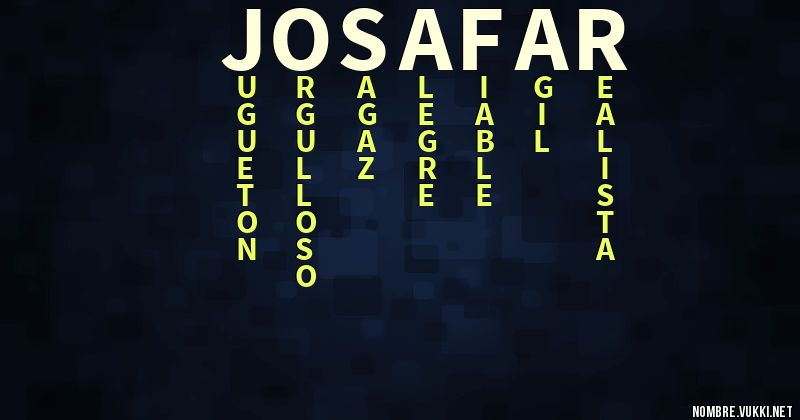 Acróstico josafar