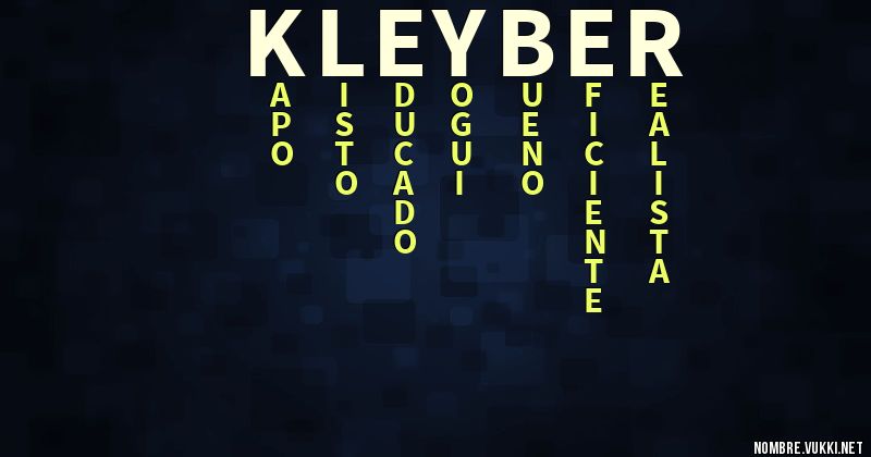 Acróstico kleyber