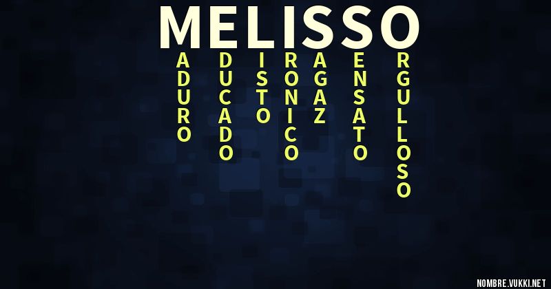 Acróstico melisso